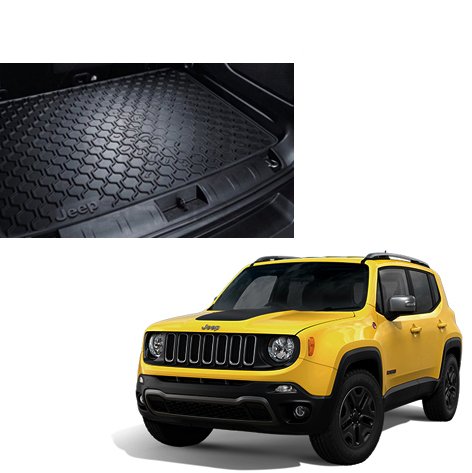 安いそれに目立つ Usジープ 直輸入純正品 Jeep レネゲードに適合 カーゴトレー B0744fwt8h Pizzeria Bonino Com