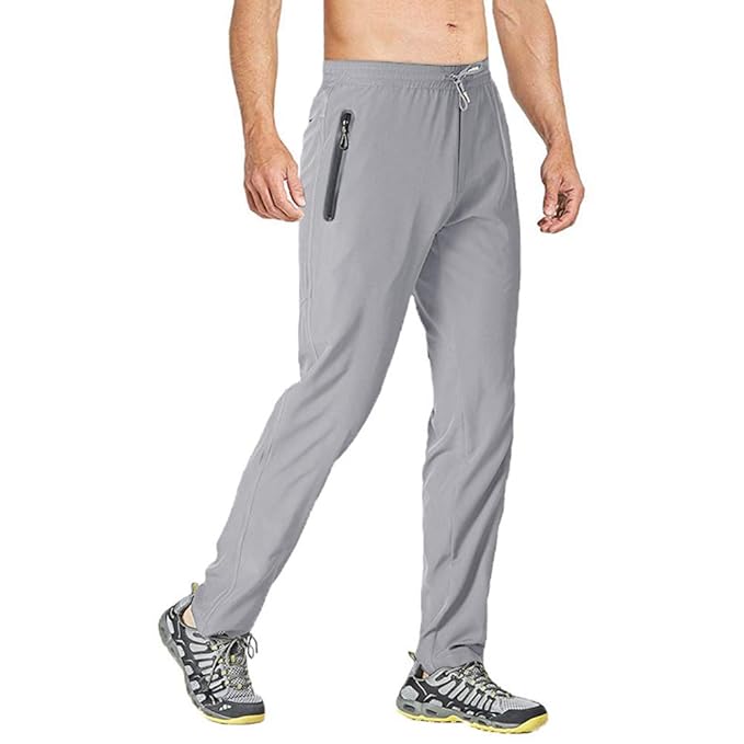 Buy Wohthops Men's Performance Pants Gym Running Activewear Relaxed Fit