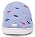 KushyShoo Women's Slippers, Classic Terry Clog Slip on House Shoes for Women, Blue, Size 10