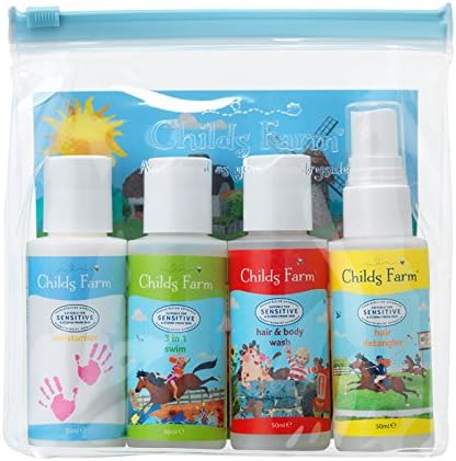 childs farm essential travel kit