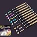 AIZIYUO Metallic Marker Pens, Metallic Color Painting Marker for Card Making/DIY Photo Album,Set of 10 Colors