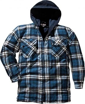 Krähe Schottland Thermojacke blau schwarz | XXL