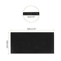 Rebower 2pcs 6 x 12 Inch UHMW Polyethylene