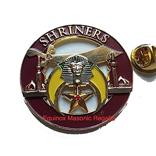 Delux Classic Shriners large Lapel Pin