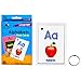 Star Right Alphabets Flash Cards with Pictures, 36 Cards, with 1 Ring, for Ages Pre-K & K