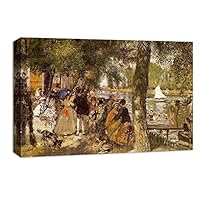 Canvas Wall Art Landscape at Beautiful by Pierre-Auguste Renoir Canvas Prints Home Artwork Decoration for Living Room,Bedroom - 12x18 inches