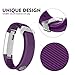 Greeninsync Compatible with Fit Bit Alta Band with Metal Clasp,Replacement for Fit Bit Alta Bands Large Alta Bracelet Strap for Fit Bit Alta/Fit Bit Alta HR/Fit Bit Ace(Plum)