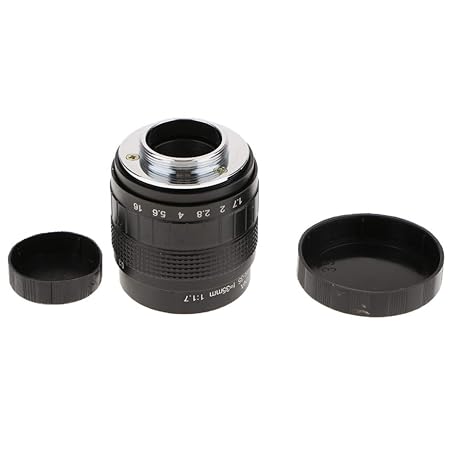 D DOLITY 35 mm F1.7 Objetivo de Gran Apertura para cámara sin ...