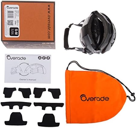OVERADE Casque Pliable Plixi pour vélo, Trottinette électrique, gyroroue, Skateboard, Roller, VAE - Répond à la Norme CE EN1078, même Protection Qu’Un Casque Classique - Volume divisé par 3