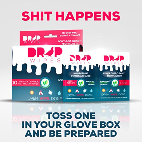 Bird Poop Remover Drop Wipes Exterior Car Wipes/Auto Spot Cleaner