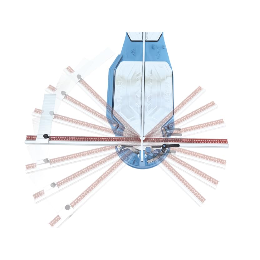 Sigma 24" NEX Tile Push Cutter Inches Version 4BN - Cuts 24.4" Straight, 17" Diagonal, Visible 16mm Scoring Wheel