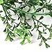 Larksilk 9 Foot Long Boxwood Garland Greenery for Party, Wedding, Event, Home Decor w/ Hanging Loops (One Piece)