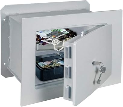 Tresoro - Caja Fuerte de Pared Clase 1 EN 1143-1 Secureo Strix 1 (330 x 430