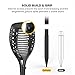 TaoTronics Solar Garden Lights, Solar Torch Light, Solar Powered LED Flame Effect Light, Outdoor Landscape Decoration Path Lighting, Dusk to Dawn Auto On/Off, IP65 Waterproof-2 Pack