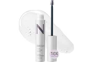 NULASTIN Shape Altering Eyebrow Serum - Brow Serum to Shape & Define - Improves the Appearance of Sparse Eyebrows for a Fuller Look - Enriched with Hair-Strengthening Ingredients (0.1 Fl Oz)