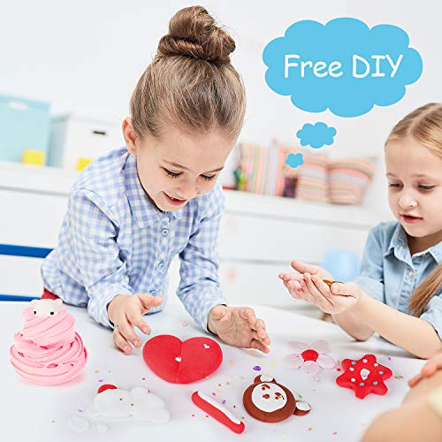 Joyjoz 4 Packs Butter Cloud Slime Kits, Fluffy, Birthday Cake Slime with Scented Sludge Toy for Boy  - //coolthings.us