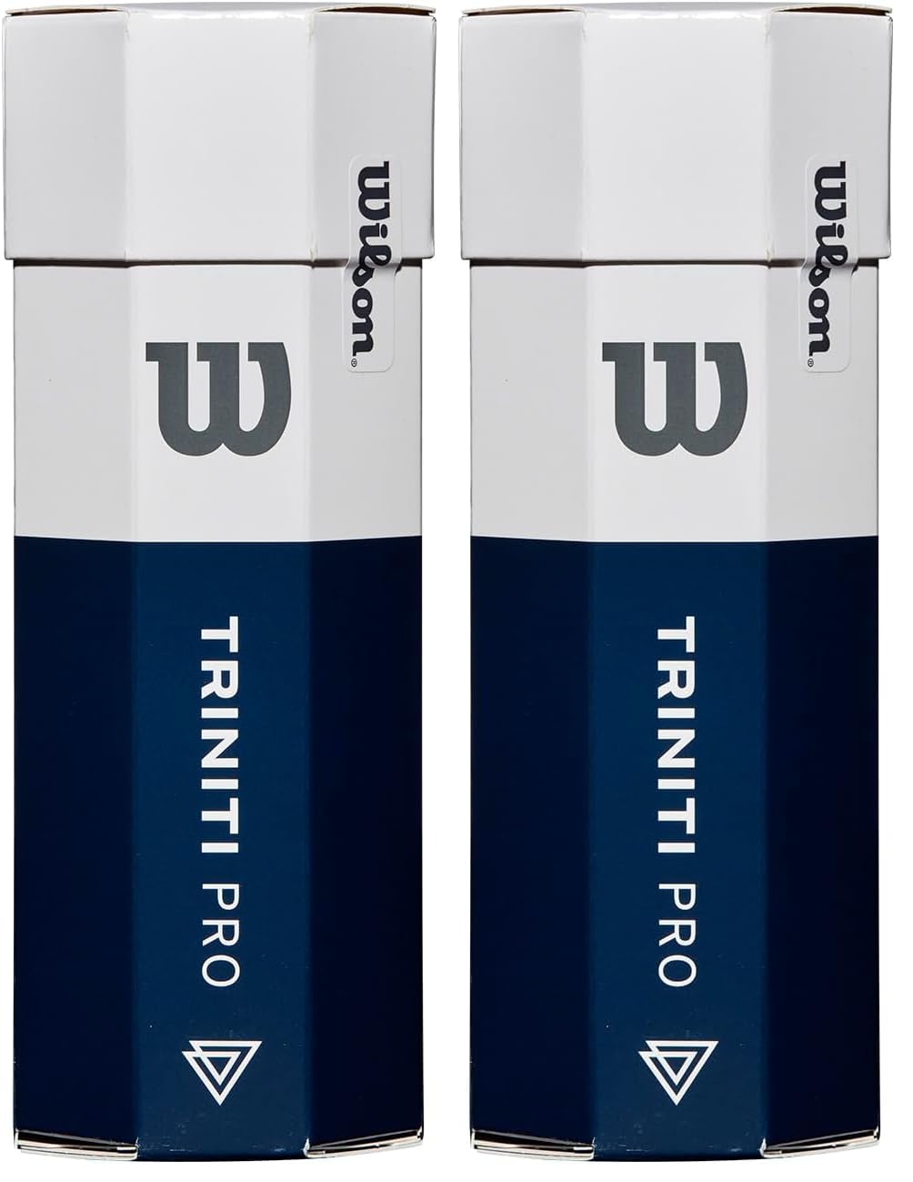 Wilson Triniti Pro Tennis Balls, Yellow, 1 x 3 Balls (Pack of 2)