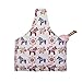 Knitting Tote Bag for Travel Yarn Storage Durable Canvas Yarn Bag for Small Projects, Cute Pony