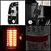 Xtune Smoked 2008-2016 F250 F350 F450 G2 LED Tail Lights Rear Smoke Brake Lamp Pair Left+Right 2009 2010 2011 2012 2013 2014