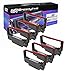Speedy Inks Compatible POS Ribbon Replacement for Epson ERC-34BR (Black & Red, 6 Pack)