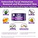 Organic Anti-aging Face Moisturizer Cream For Dry Sensitive Skin With Hydrating Coconut Oil Shea Butter Rosehip Vitamins Natural Anti-Wrinkle Facial Repair Lotion Night & Day Care Women Men Non Greasy