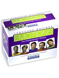 Stages Learning Materials Language Builder Emotion Picture Cards Expressions, Conversation, and Situation Photo Cards for Autism Education, ABA Therapy