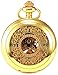 AMPM24 Luxury Golden Luminous Men's Mechanical Pocket Watch + Chain Gift WPK020