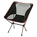 Ancheer Folding Outdoor Camping Chair Lightweight Ground Chair with Carrying Bag for Hiking Backpacking Fishing Picnic