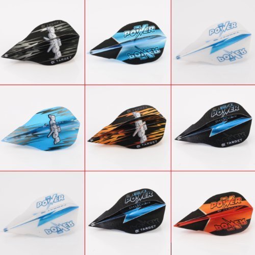 5 x Mixed Sets of Target Phil Taylor Vision Edge Dart Flights Power Shape by PerfectDarts
