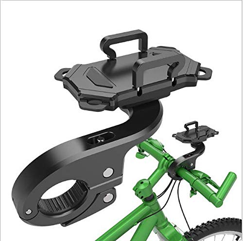 Donsino Universal Bike Phone Mount Road Mountain Bike Motorcycle Stroller,Bicycle Phone Holder Adjustable Silicone Handlebar Rack Fit Iphone6,7,8 Plus,X, Samsung Galaxy Note 8
