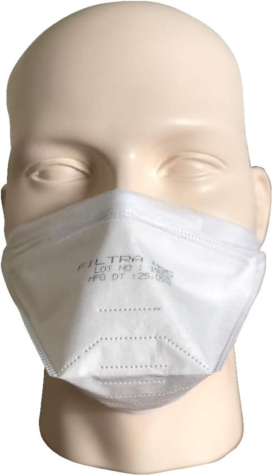 Filtra N95 Particulate Respirator (Face Mask) White 20 Pcs (TT-DBN95)