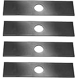 4 Pack, Heat Hardened (longer life) Edger Blades Replace Ryobi 613223, Echo 720-237-001, Stihl 4133-713-4101, Maruyama 216062