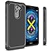 Honor 6X Case, Huawei Mate 9 Lite Case, CoverON [HexaGuard Series] Slim Hybrid Hard Phone Cover Case for Huawei Honor 6X / Mate 9 Lite - Black