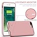 iPhone 7 Plus Battery Case, Sgrice Ultra-Slim (0.52 in) Lightweight(3.9oz) Portable Charger iPhone 7 Plus (5.5 inch)4880mAh Extended Battery Case Back Up Power Bank for iPhone 7 Back Up (Rose Gold)