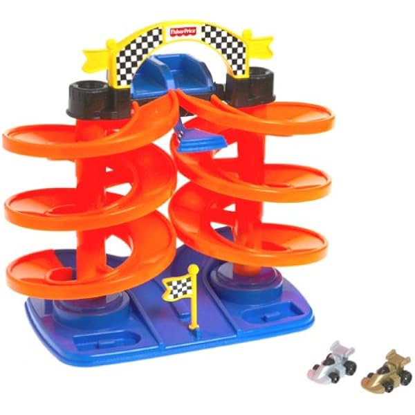 hot wheels spiral speedway track set