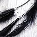 Barogirl Feather Hair Clip Extension Boho Indian Hairpin Tassel Hemp Hippie Headdress DIY Accessories