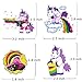 Laptop Stickers, Water Bottle Stickers for Hydro Flask Laptop Water Bottles Car Bumper Skateboard Guitar Bike Luggage Waterproof Vinyl Decals Cool Graffiti Stickers Pack (30 Pcs Unicorn Stickers)