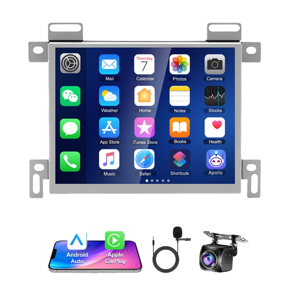 Photo 1 of 4+64G 8.4 inch Android 14 Stereo Radio for Dodge Challenger Charger 2015 2016 2017 2018 2019 2020 2021 IPS Touch Screen Car Audio with Carplay Android Auto/WiFi/GPS AHD Camera Microphone MIC (4+64G)