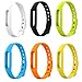 CUMILO XiaoMI Band Colorful Replacement Wristbands for XiaoMi(No Tracker)