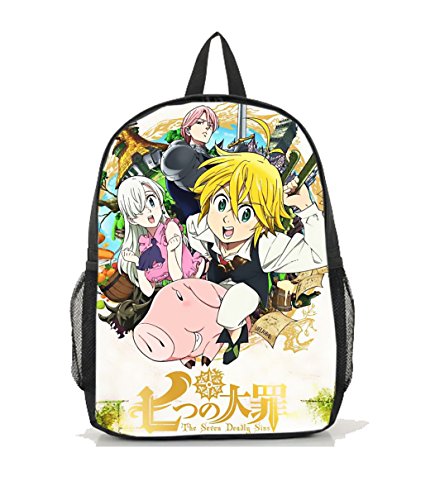 Dreamcosplay The Seven Deadly Sins New Backpack Student Bag Cosplay