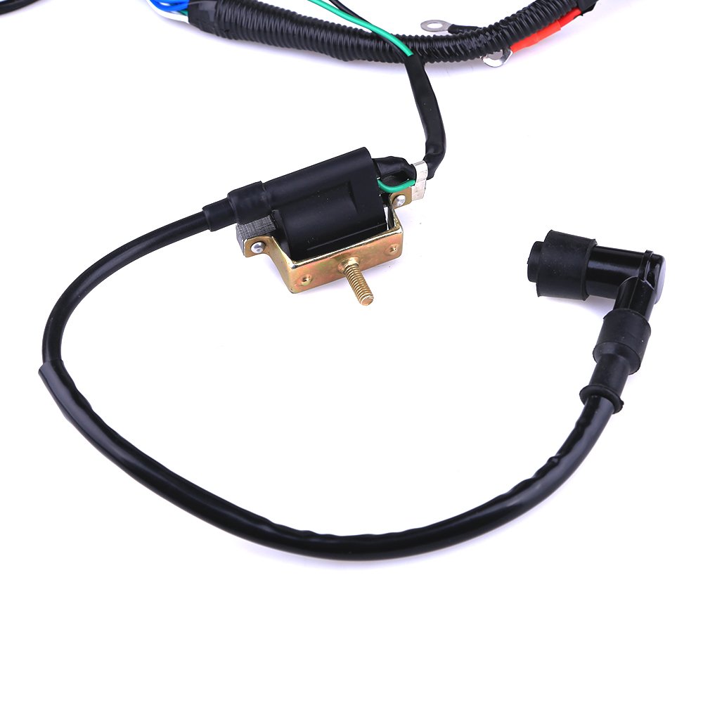 Amazon.com: Complete Electrics Coil CDI Wiring Harness ATV KLX Stator 50cc  70cc 110cc 125cc: Automotive