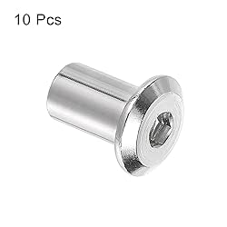 uxcell M8x12mm Hex Socket Head Insert Nut Screw