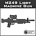 CombatBrick Custom Modern Warfare MACHINE GUNS Miniature Toy Accessories 2