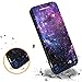 BENTOBEN iPhone 6S Case,iPhone 6 Case,iPhone 6S Space Case, Nebula Space Universe Print Slim 2 in 1 Hybrid Hard PC Flexible TPU Anti Slip Drop Proof Protective Case for iPhone 6/6S Purple Nebula