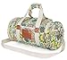 Malirona Gym Bag Canvas Gym Duffel Women Sports Duffels Bag with Shoes Compartment 17 Inch