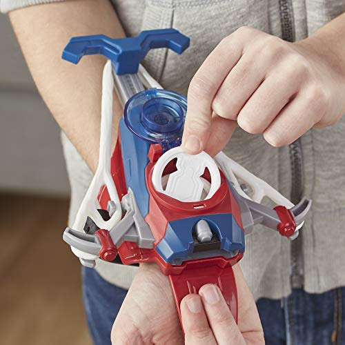 SpiderMan  Shots Disc Slinger Blaster Toy for Kids Ages 5 & Up