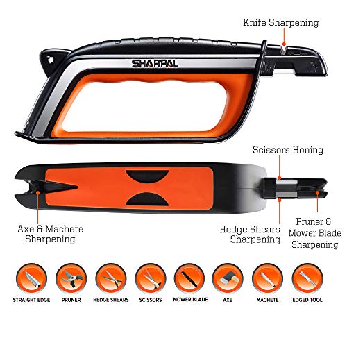 2 SHARPAL+Pruner+Sharpener+Machete+Scissors