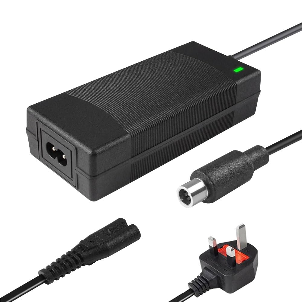 Vmxlso Electric Scooter Charger for Xiaomi, 42V 2A, Compatible with M365, M365 Pro, Pro 2 and More