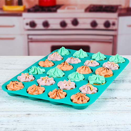 5 Silicone+Muffin+Pan+Cupcake+Approved