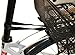 Kettler Bicycle Accessory: Detachable Rear Mounted Metal Wire Bike Basket with Carrying Handle